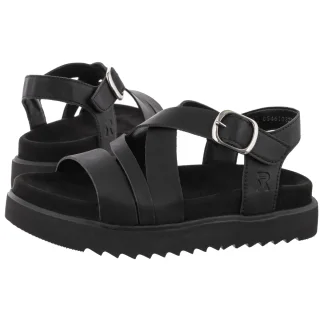 Sandały Rieker Czarne V5663-00 Black