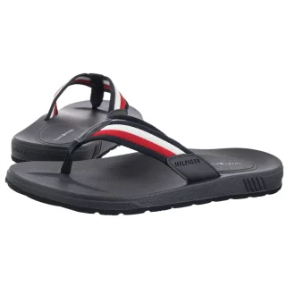 Japonki Tommy Hilfiger Molded Hilfiger Rwb Beach Sandal Rwb FM0FM05803 0GY