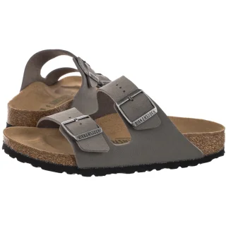 Klapki Birkenstock Arizona BS Concrete Gray Vegan 1030572