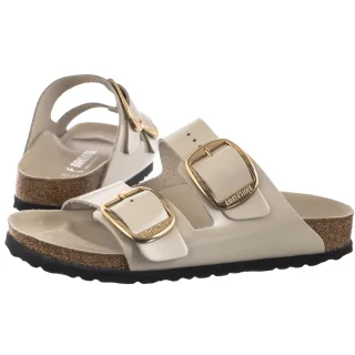 Klapki Birkenstock Arizona Big Buckle High-Shine Oyster 1031873