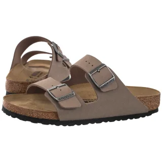 Klapki Birkenstock Arizona BS Nubuk Gray Taupe 1032019