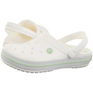 Klapki Crocs Crocband White/Serene Green 11016-1YL
