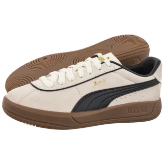 Sneakersy Puma Club Klassika SD Warm White Black Gold 400718-01