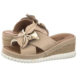 Klapki Nepeke Georg Beige/Gold