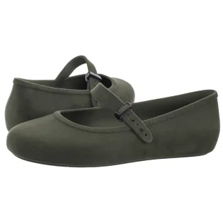 Baleriny Melissa Soft Ballerina Velvet 35941/BB051 Green