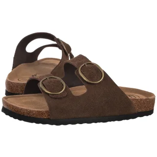 Klapki Filippo Ciemnobrązowe DK7061/26 D BR