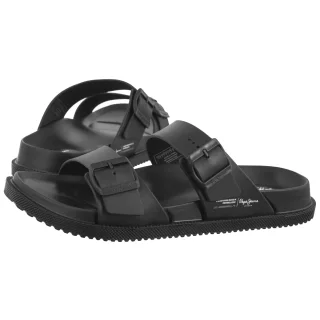 Klapki Pepe Jeans Ocean Brand M Black PMS700011 999