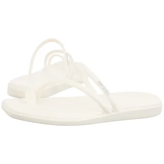 Klapki Crocs Miami Toe Loop Sandal Chalk 209862-0WV