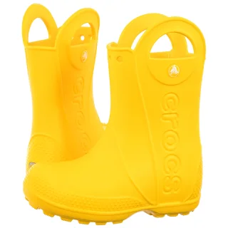 Kalosze Crocs Handle It Rain Boot Kid's Yellow 211056-730