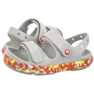 Sandałki Crocs Crocband Cruiser Glow Confetti Sandal Kids Atmosphere/Flame 212527-1X8