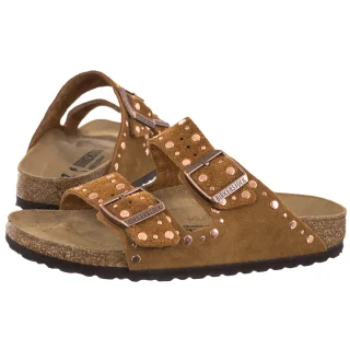 Klapki Birkenstock Arizona Rivet Border Mink 1031731