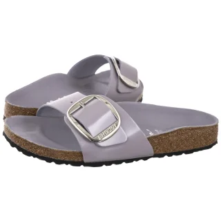 Klapki Birkenstock Madrid Big Buckle High-Shine Lavender Sky 1032921
