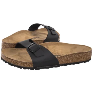 Klapki Birkenstock Madrid BS Black 0040791 Eco Leather