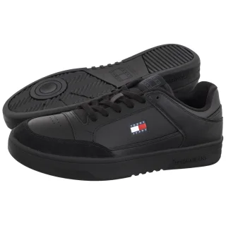 Sneakersy Tommy Hilfiger Tommy Jeans Pinperf LTH Basket Black EM0EM01792