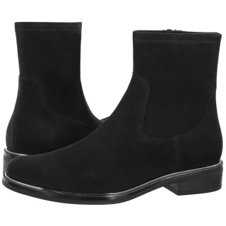 Botki Caprice Czarne 9-25325-47 044 Black Stretch