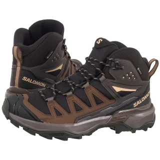 Buty Trekkingowe Salomon X Ultra 360 Mid GTX Black/Dark Gull Gray/Dark Earth 454732
