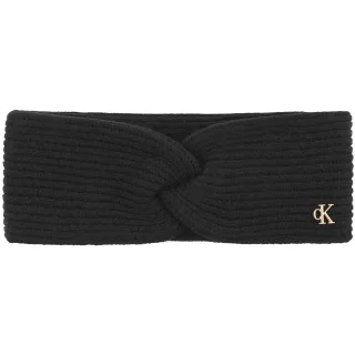 Opaska na głowę Calvin Klein CK Metal Wool Twist Headband Black LV04F8039G UB1