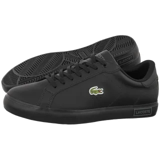 Sneakersy Lacoste Powercourt 125 2 SMA Blk/Blk Leather 749SMA008102H