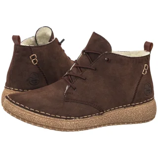Trzewiki Rieker Brązowe 50910-25 Brown