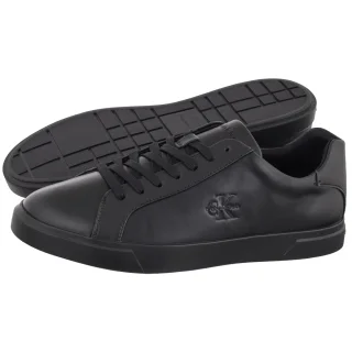 Sneakersy Calvin Klein Low Prof Cupsole Lth Triple Black HM0HM02123 0GJ