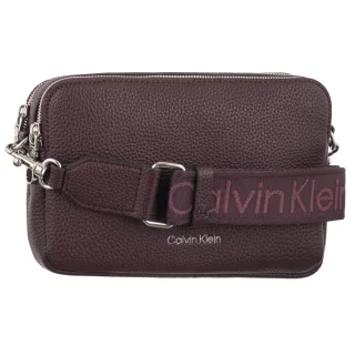 Torebka Listonoszka Calvin Klein Webbing 2X Strap Camera Bag Fudge LV04F3656G BAP