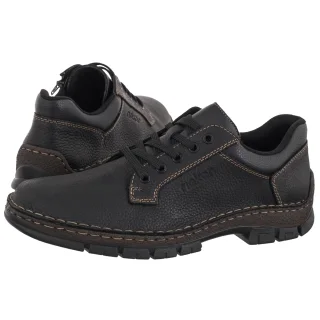 Półbuty Rieker Czarne 12204-00 Black