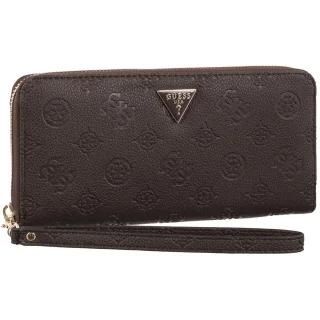 Portfel Guess Blake Slg Large Zip Around SWPD22 22146 Brown Logo