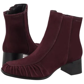 Botki Tamaris Bordowe 1-25029-47 537 Merlot
