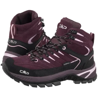 Trekkingowe CMP Rigel 2.0 Mid Wmn Wp Trekking Shoes 3Q1936627CZ Plum-Soft Pink