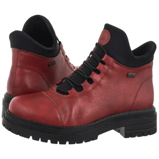 Botki Rieker Czerwone Y3163-36 Red