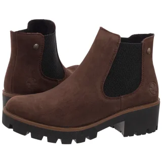 Sztyblety Rieker Brązowe 79265-25 Brown