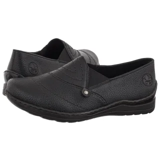 Mokasyny Rieker Czarne 48961-02 Black