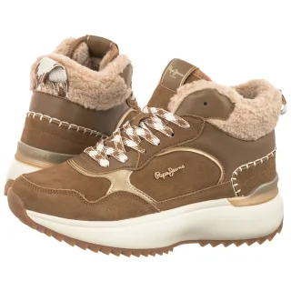 Sneakersy Pepe Jeans Kimi Laces W Cognac Brown PLS600083 879