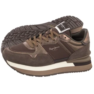 Sneakersy Pepe Jeans Nala Night W Earth Brown PLS600066 880