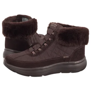 Trzewiki Skechers On-The-Go Encore Maisie Slip-Ins Dark Brown 144844/DBRN