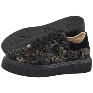 Sneakersy Filippo Czarny/Mulitkolor DP6119/26 BK MLT