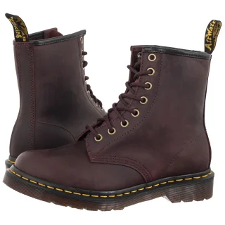 Glany Dr. Martens 1460 Crazy Horse Cherry Red 11822609