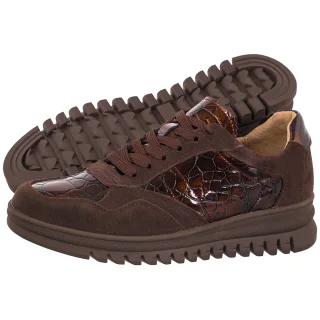 Sneakersy Filippo Brązowe DP8103/26 D BR