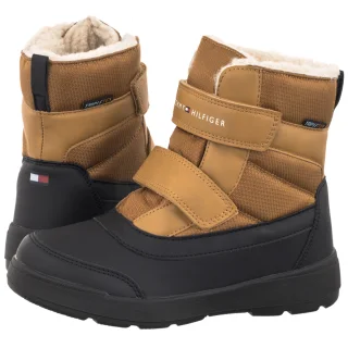Śniegowce Tommy Hilfiger Functional Bootie Black/Camel T1XD-35302-1973 A032