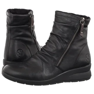 Botki Rieker Czarne L4864-00 Black