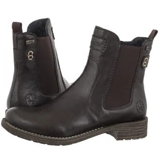 Sztyblety Rieker Brązowe 79480-25 Brown