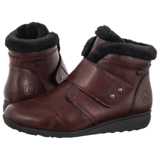 Botki Rieker Czerwone 47268-35 Red