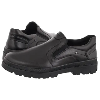 Półbuty Rieker Czarne B4050-00 Black