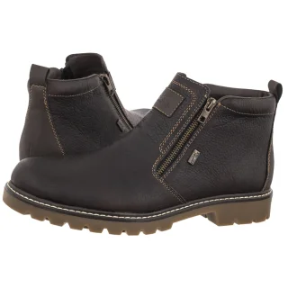 Botki Rieker Brązowe 39871-25 Brown