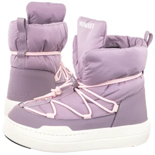 Śniegowce Moon Boot MB Jr Park Lace Mid Lilas 3440070 H032