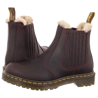 Sztyblety Dr. Martens 2976 Leonore II Crazy Horse Cherry Red 41418600