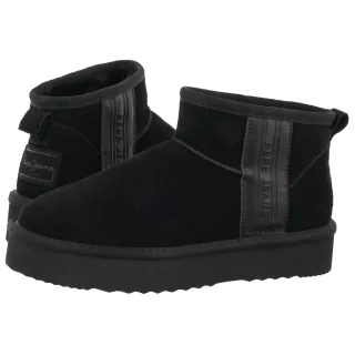 Botki Pepe Jeans Dissy Brand W Black PLS500040 999
