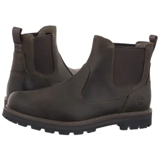 Sztyblety Timberland Britton Road Mid Chelsea Boot Olive Full Grain 0A6A4W ET4