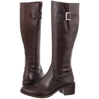 Kozaki Caprice Brązowe 9-25600-47 337 Dk Brown Nappa
