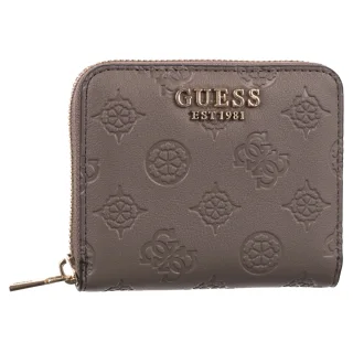 Portfel Guess Carmella Slg Small Zip Around SWPD22 25137 Taupe Logo